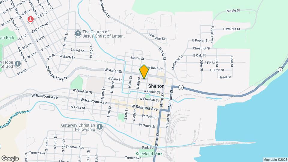 312 W Pine St Mapa y Detalles de la Ubicación