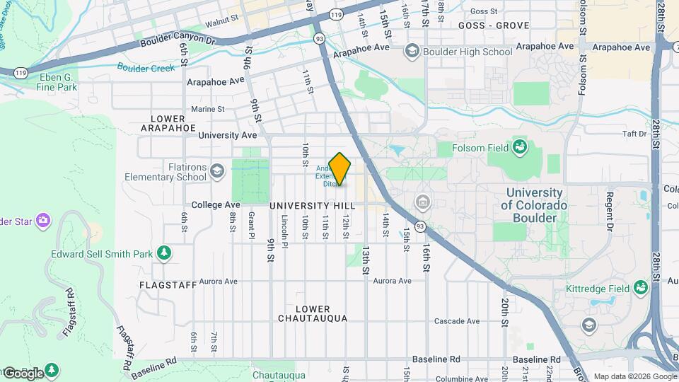 1127 12th St Map and Location Details