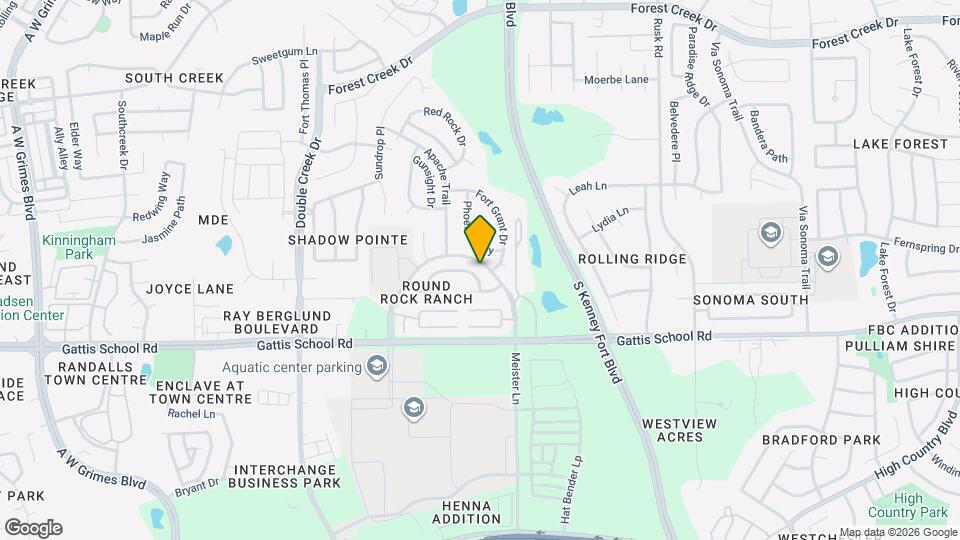 2926 Winchester Dr Map and Location Details