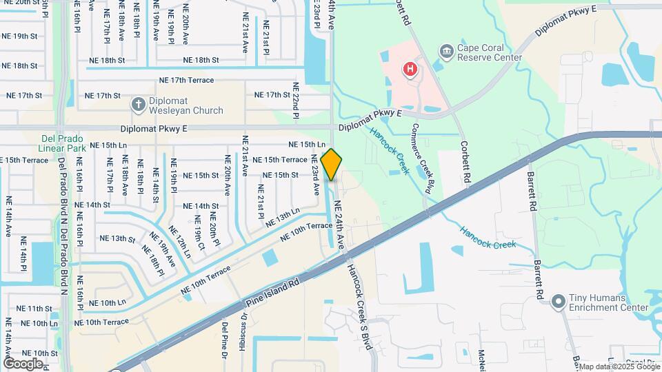 1316 NE 24th Ave Map and Location Details