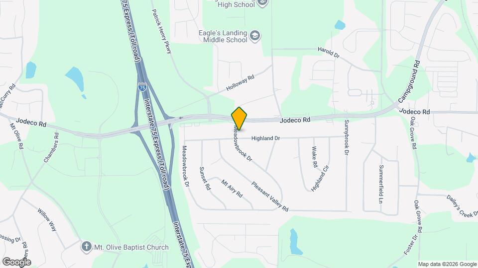 145 Highland Dr Mapa y Detalles de la Ubicación