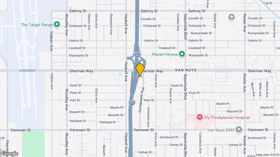 7135 Firmament Ave Mapa y Detalles de la Ubicación