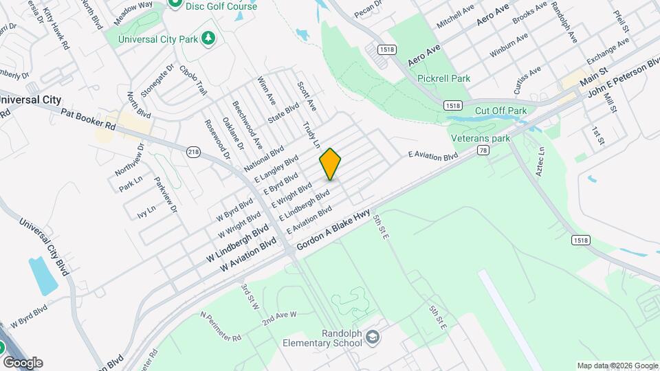 317 E Lindbergh Blvd Map and Location Details