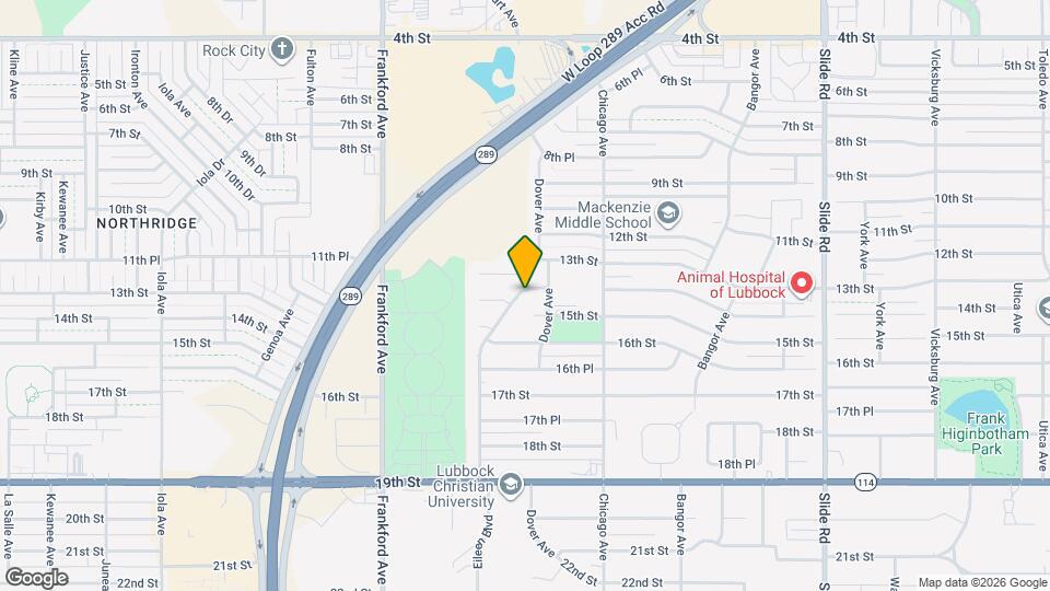 1407 Elkhart Ave Map and Location Details