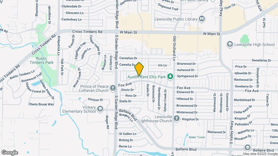 1402 Stone Canyon Way Map and Location Details