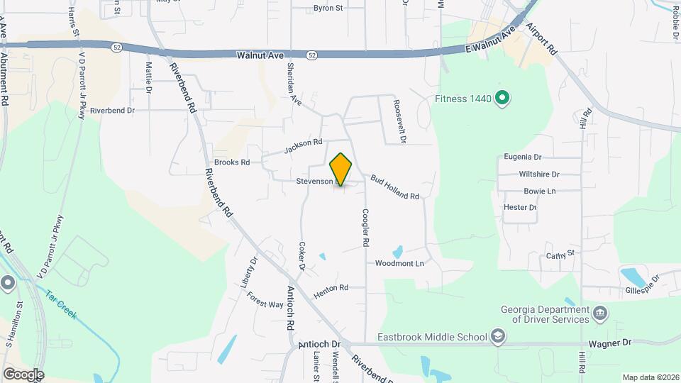 1412 Stevenson Dr Map and Location Details