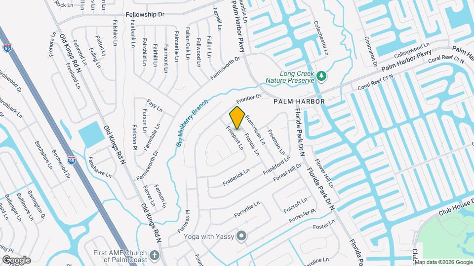 25 Freeport Ln Mapa y Detalles de la Ubicación