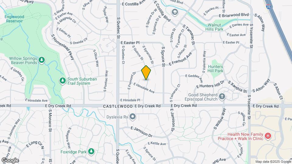 7361 S Quince St Map and Location Details