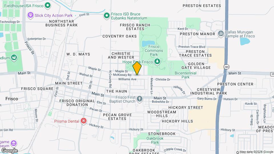 7838 Williams Ave Map and Location Details