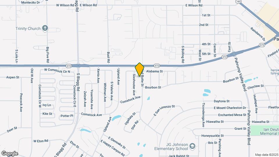 1080 Red Butte St Map and Location Details