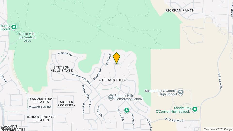 26041 N Fernbush Dr Map and Location Details