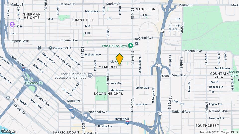 3094 Franklin Ave Map and Location Details