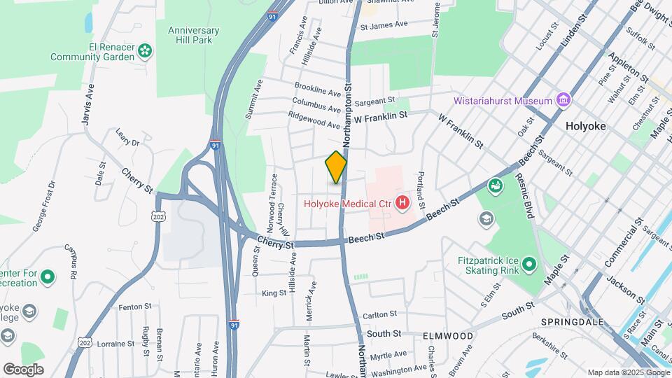 1801 Northampton St Map and Location Details