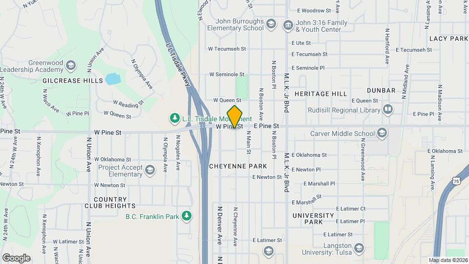 1440 N Cheyenne Ave, Unit 1 Map and Location Details