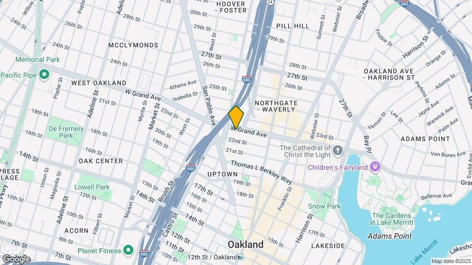 625-627 W Grand Ave Map and Location Details