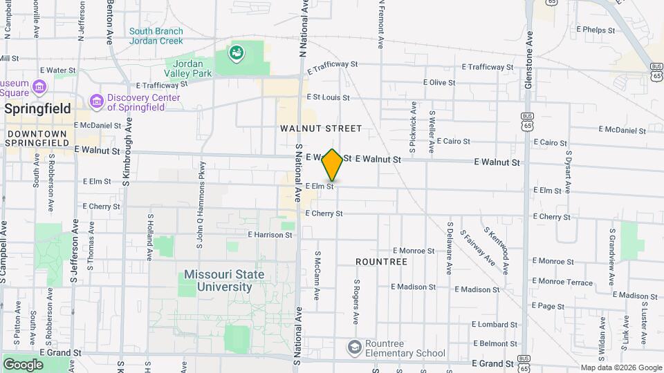 1257 E Elm St, Unit 303 Map and Location Details