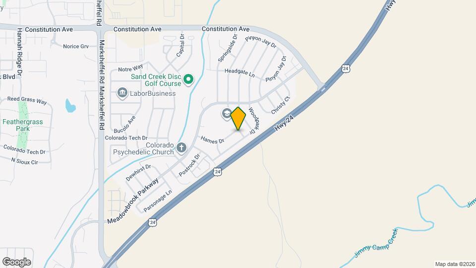 8397 Hames Dr Map and Location Details