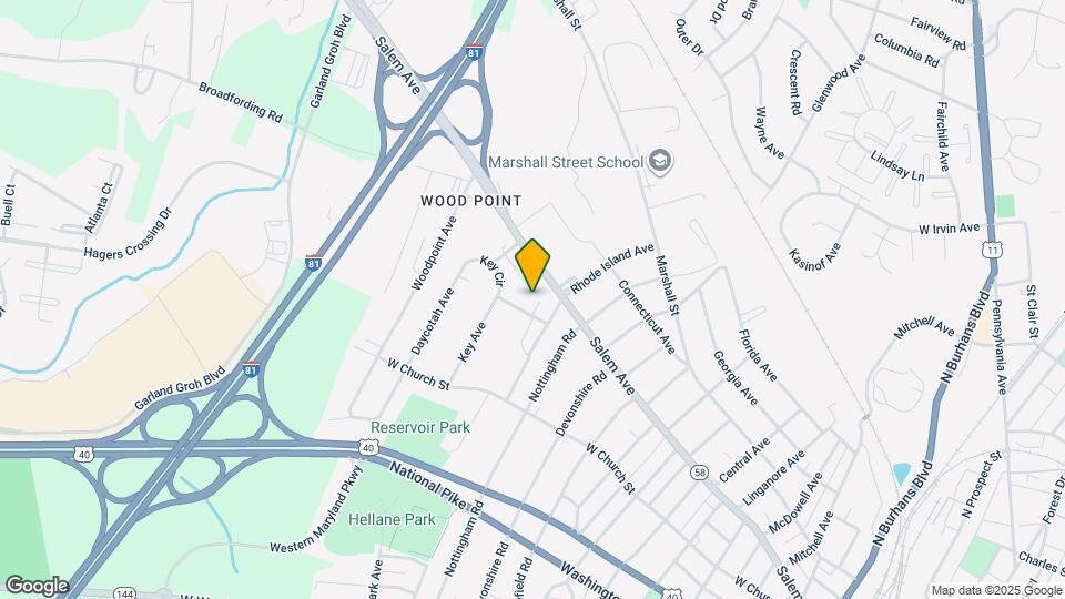 1310 Delaware Ln Map and Location Details