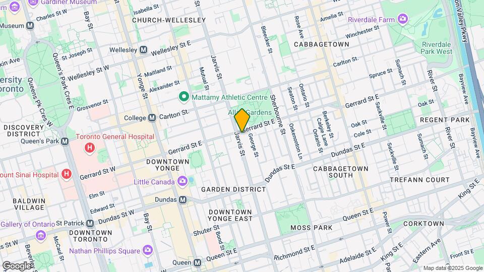 325 Jarvis St Map and Location Details
