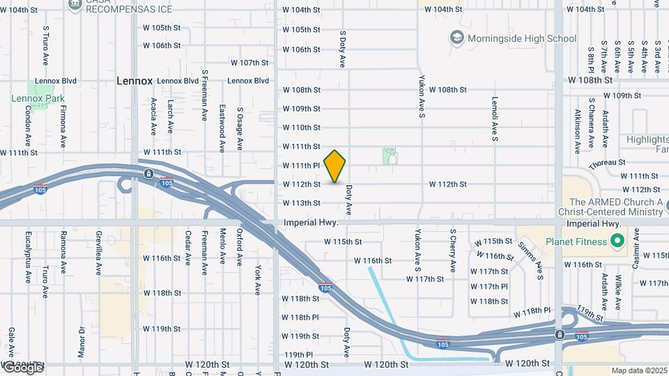 3824 W 112th St Map and Location Details