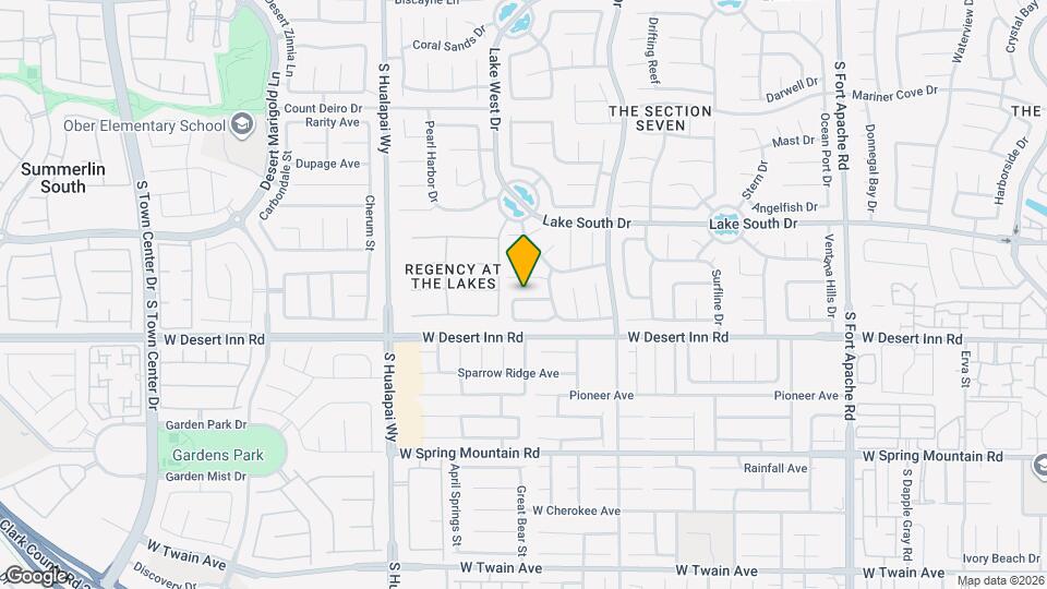9824 Cross Creek Way Map and Location Details