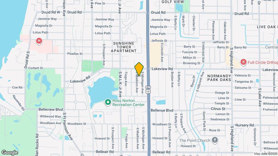 1333 S Madison Ave Mapa y Detalles de la Ubicación