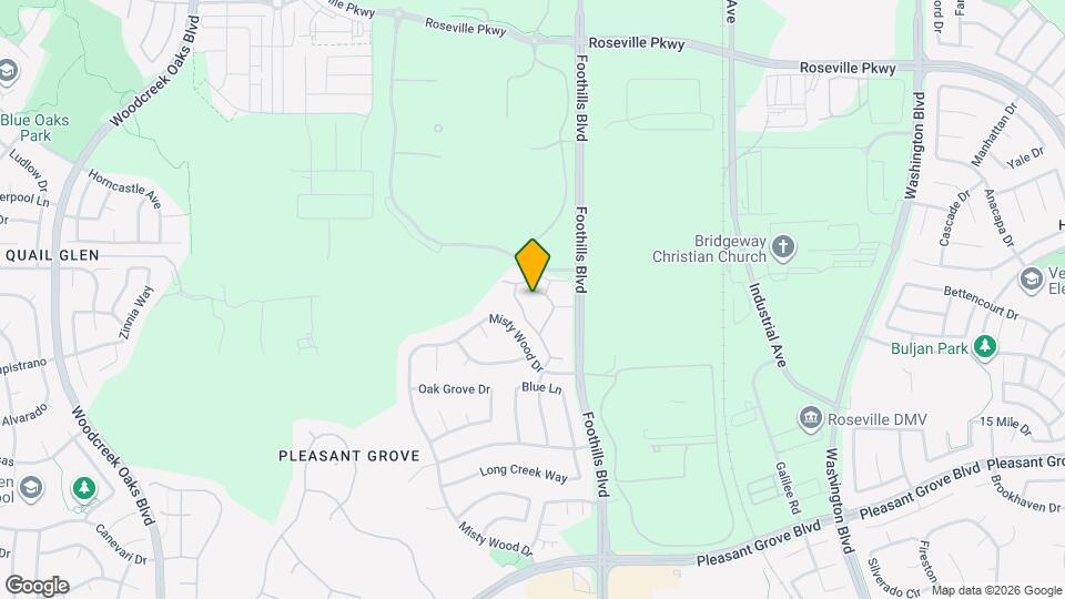 Bridges at Woodcreek Oaks Map and Location Details