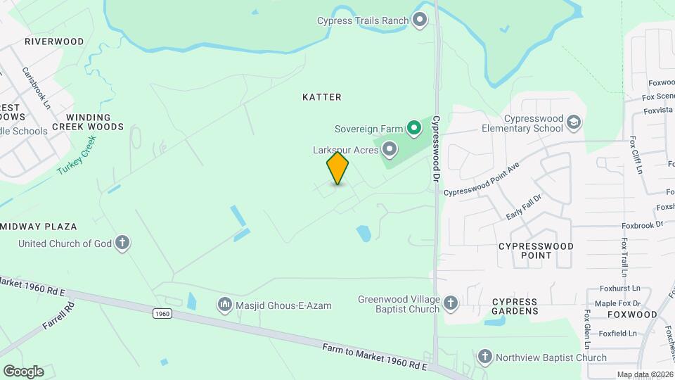 21006 Longwitton Ln Map and Location Details