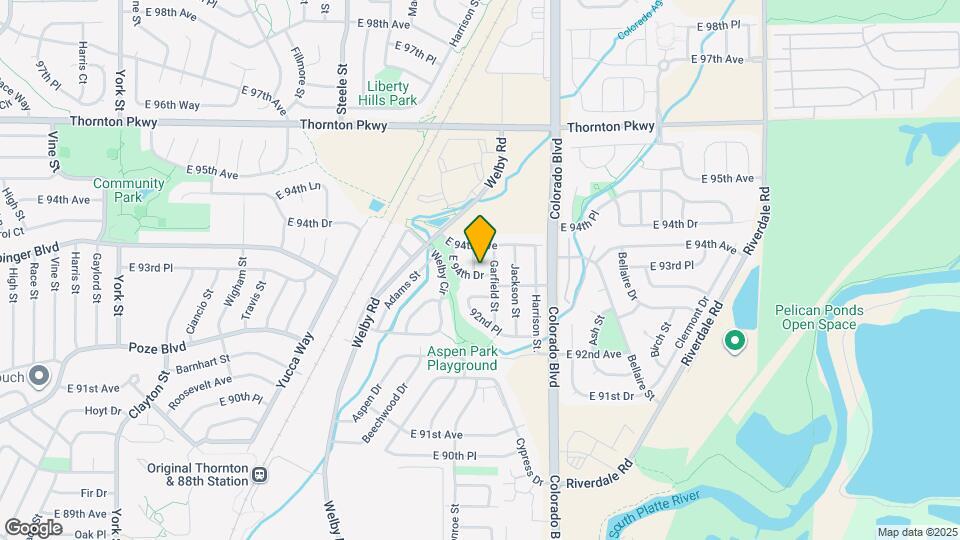 9328 Garfield Way Map and Location Details