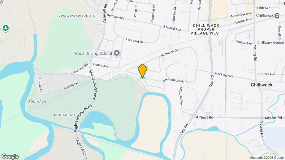 8598 McCutcheon Ave Map and Location Details