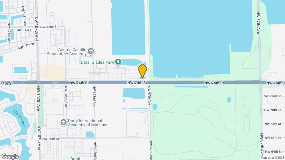 9730 NW 74th Terrace Mapa y Detalles de la Ubicación