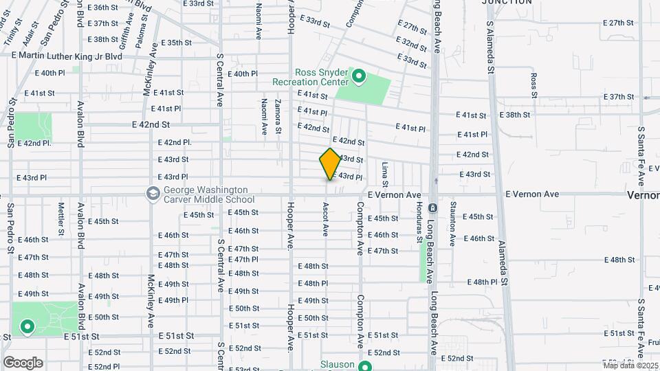 4364 Ascot Ave Map and Location Details
