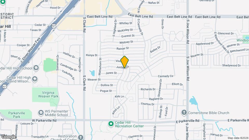 441 S Highland Dr Map and Location Details
