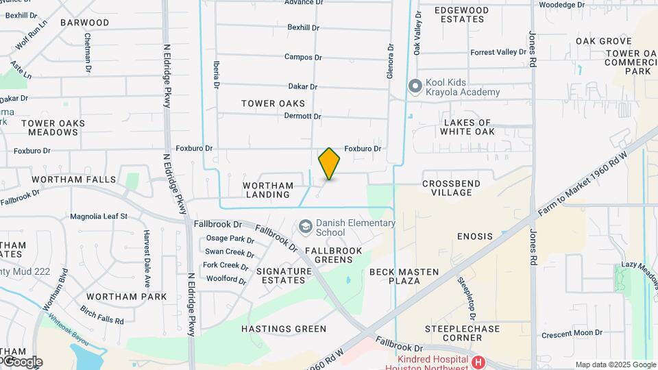 11735 Berkway Trail Map and Location Details