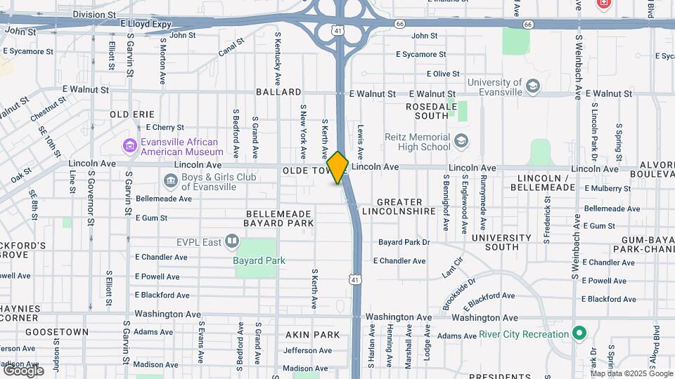 629 S Fares Ave Mapa y Detalles de la Ubicación
