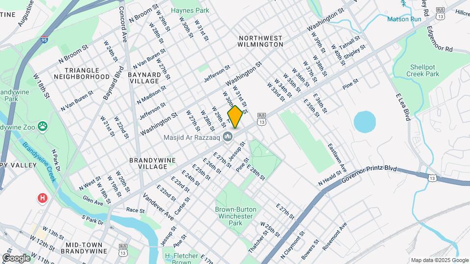 2913 N Market St Map and Location Details