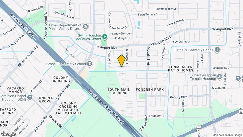 8151 Misty Ridge Ln Map and Location Details