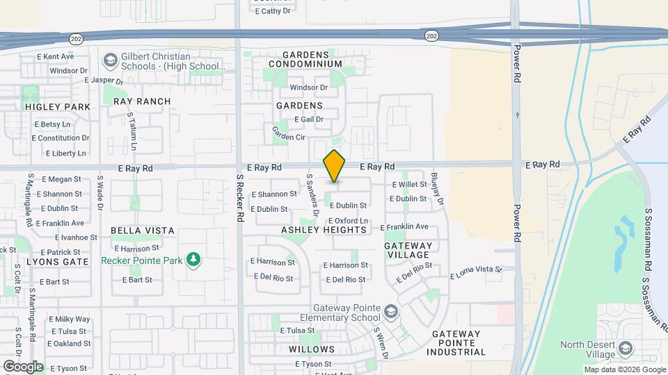 4234 E Shannon St Map and Location Details