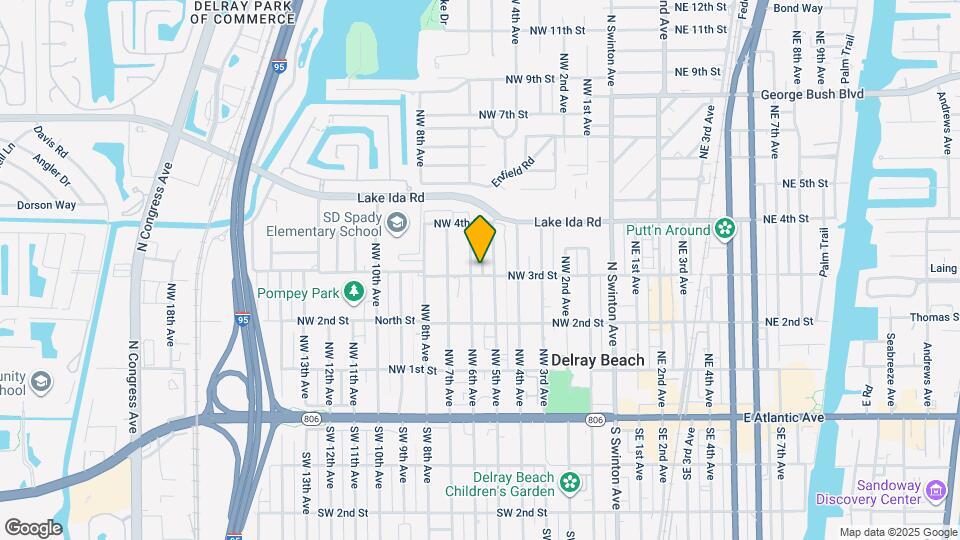 511 NW 3rd St Map and Location Details