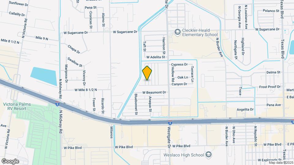 1724 Taft St-Unit -2 Map and Location Details