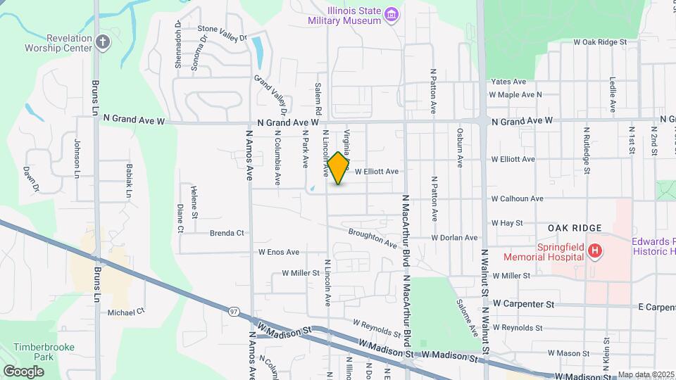 1145 W Calhoun Ave Map and Location Details