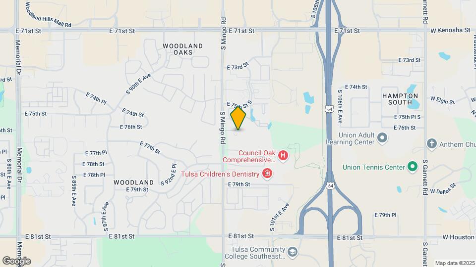 7541 S Mingo Rd-Unit -ID74A Map and Location Details