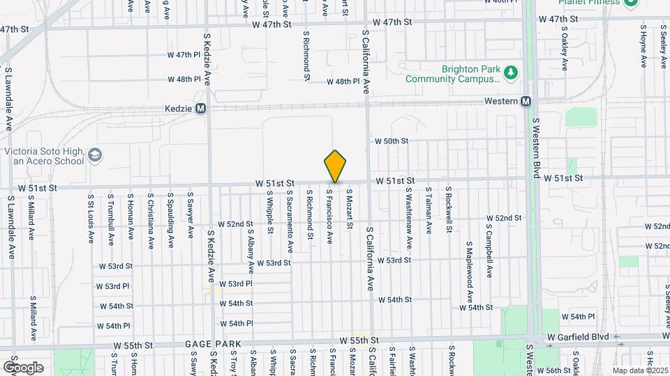 2853 W 51st St Map and Location Details