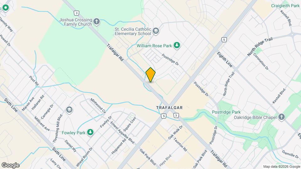 3079 Trafalgar Rd Map and Location Details