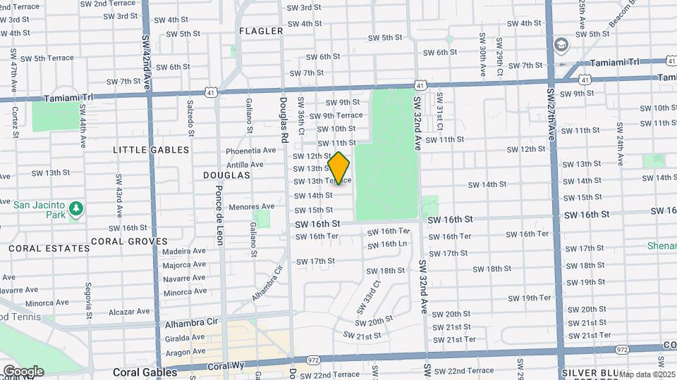 3445 SW 14th St Map and Location Details