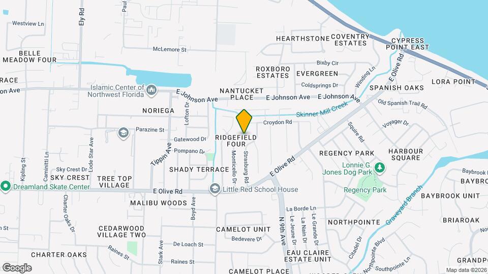 3901 Croydon Rd Map and Location Details