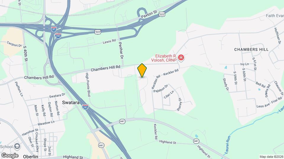 647 Winding Ln Map and Location Details