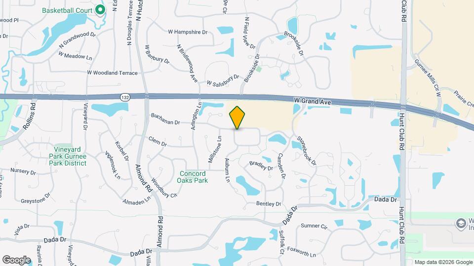 7134 S Stratton Ln, Unit Villas of Stonebrook Map and Location Details