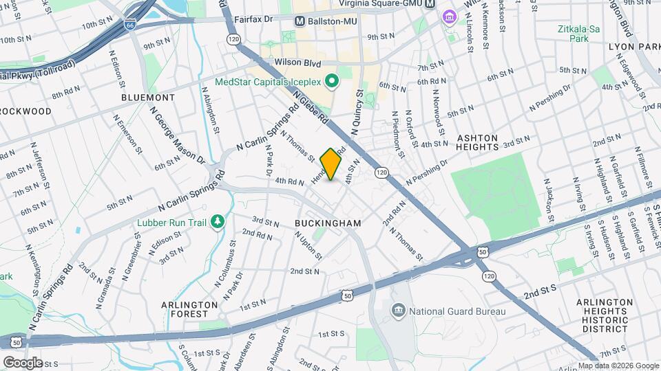 412 N Thomas St Map and Location Details