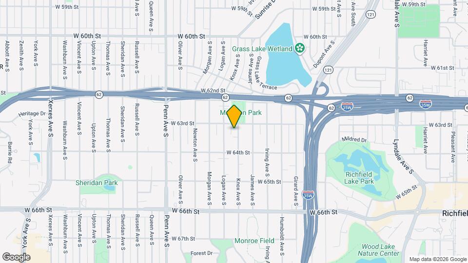 6314 Knox Ave S Mapa y Detalles de la Ubicación